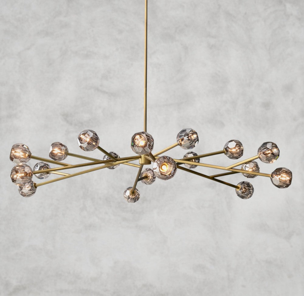 Boule De Cristal Round Chandelier 24", 36", 48", 60", 72"